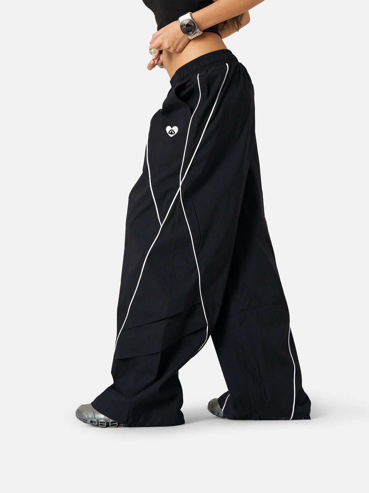 Baggy Sweatpants Black - Aelfric Eden