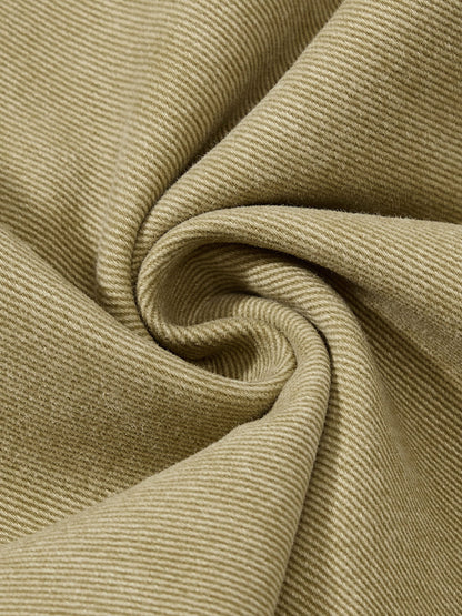 Belted Baggy Pants Khaki - Aelfric Eden