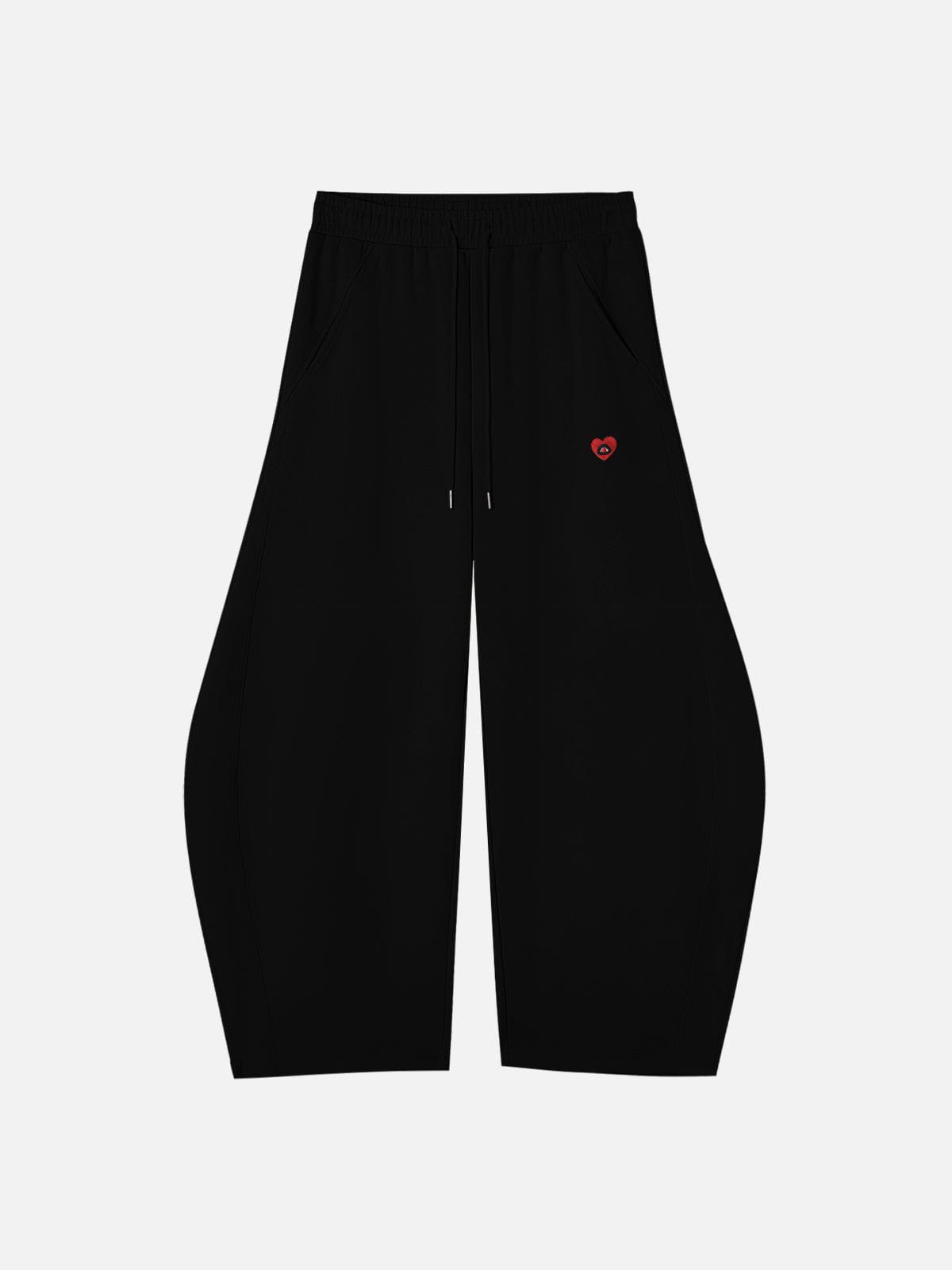 Super Baggy Barrel Sweatpants Black - Aelfric Eden