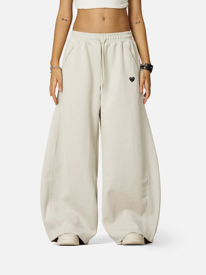 Super Baggy Barrel Sweatpants Black - Aelfric Eden