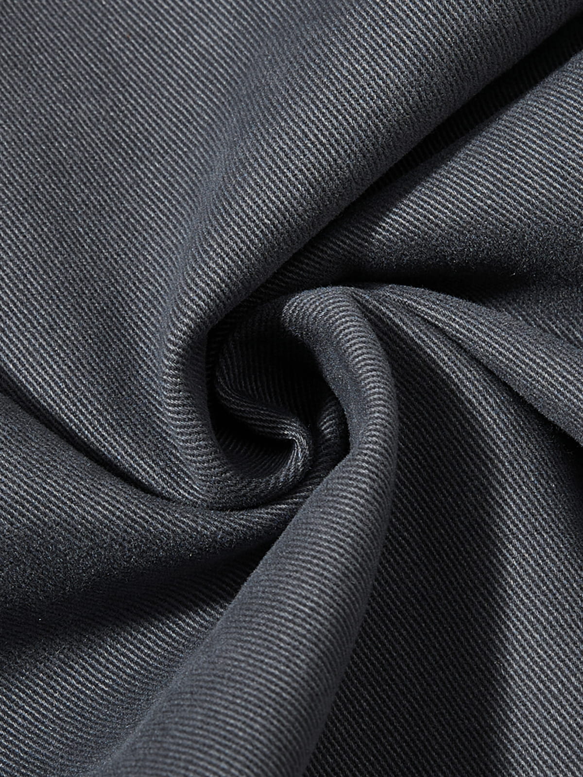 Pleated Pocket Baggy Barrel Pants Grey - Aelfric Eden