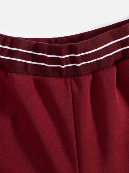 77 Baggy Barrel Sweatpants Red - Aelfric Eden