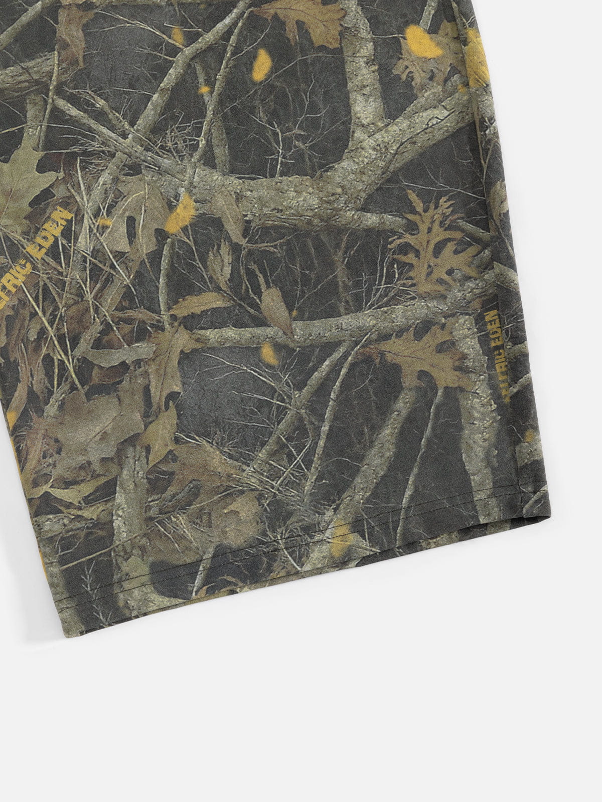 Leaf CAMO Baggy Barrel Sweatpants Brown - Aelfric Eden
