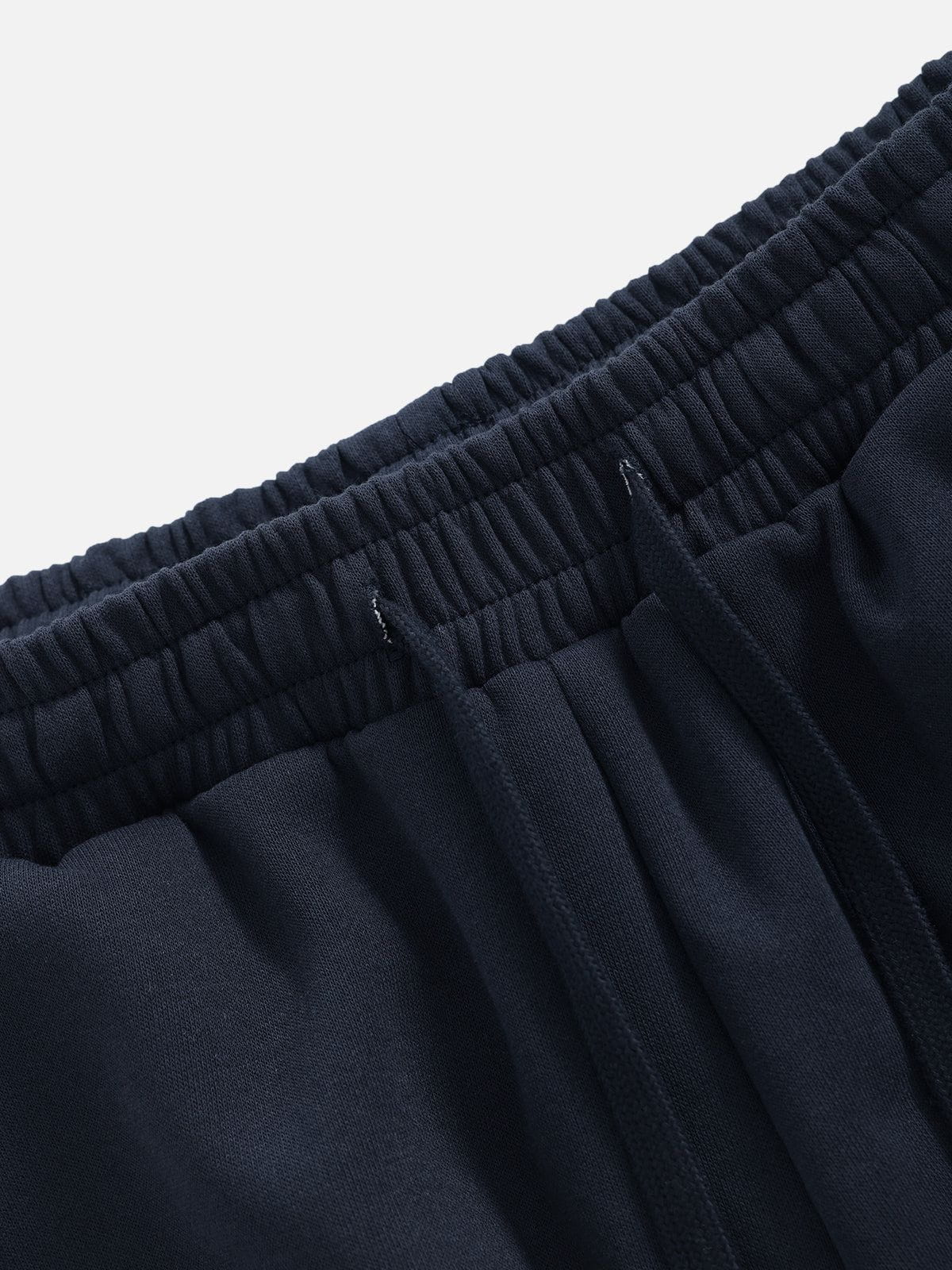 Stripe Baggy Barrel Sweatpants Dark Blue - Aelfric Eden