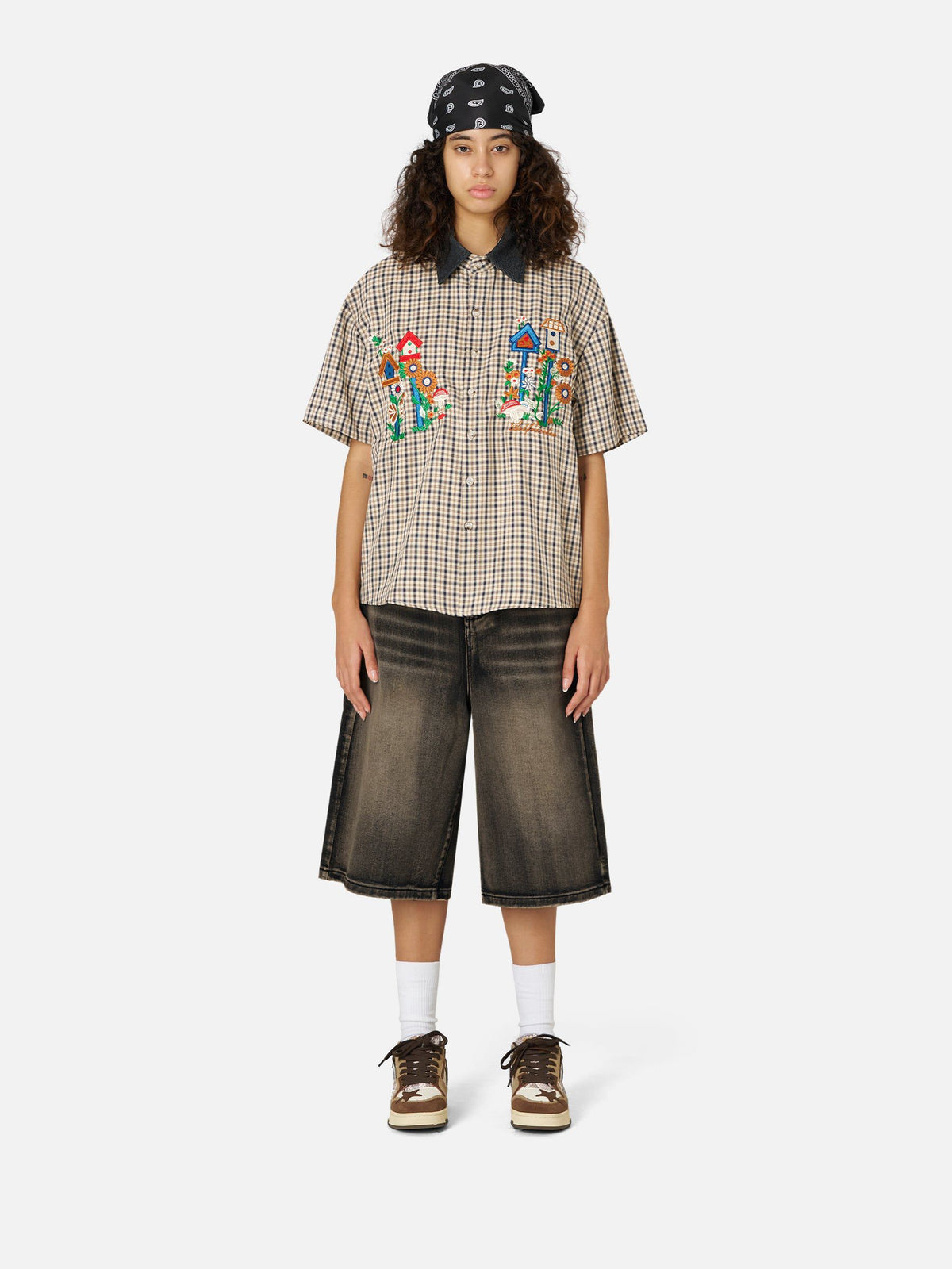 Vintage Washed Jorts Brown - Aelfric Eden