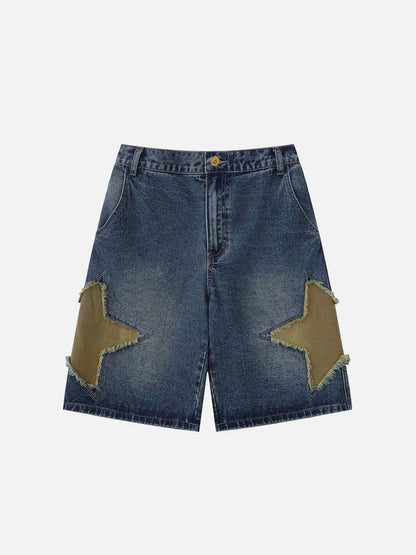 Star Jorts Blue - Aelfric Eden