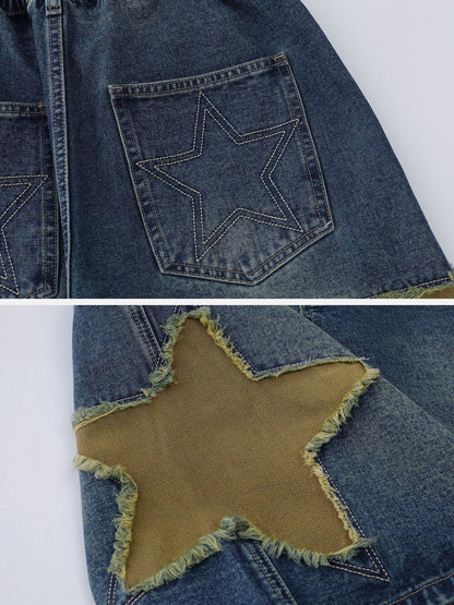 Star Jorts Blue - Aelfric Eden