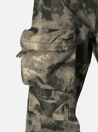 3D Multi Pocket Camouflage Cargo Pants Camouflage - Aelfric Eden