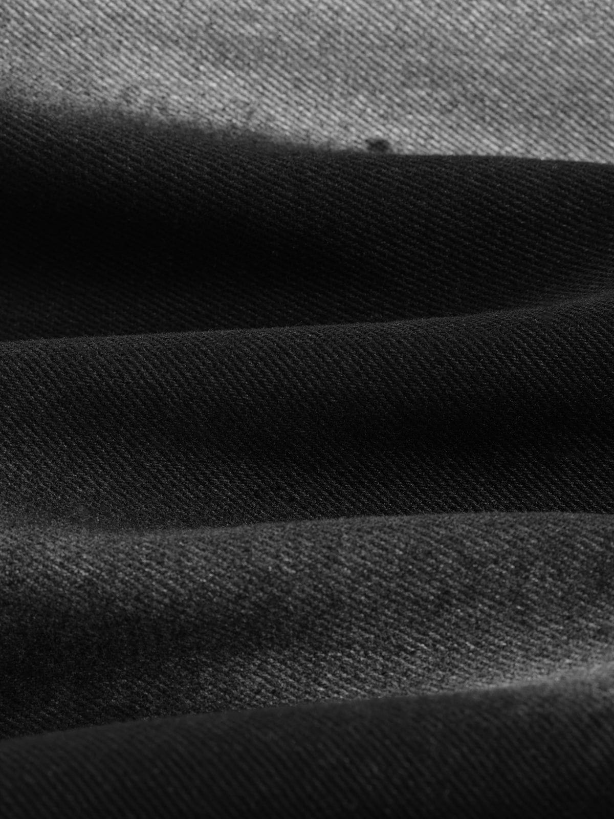 Thermal Imaging Super Baggy Barrel Jeans Black - Aelfric Eden