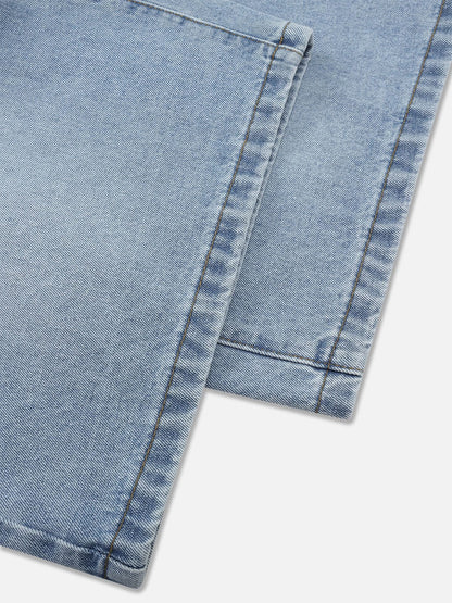 Double Waist Longline Jorts Dark Blue - Aelfric Eden
