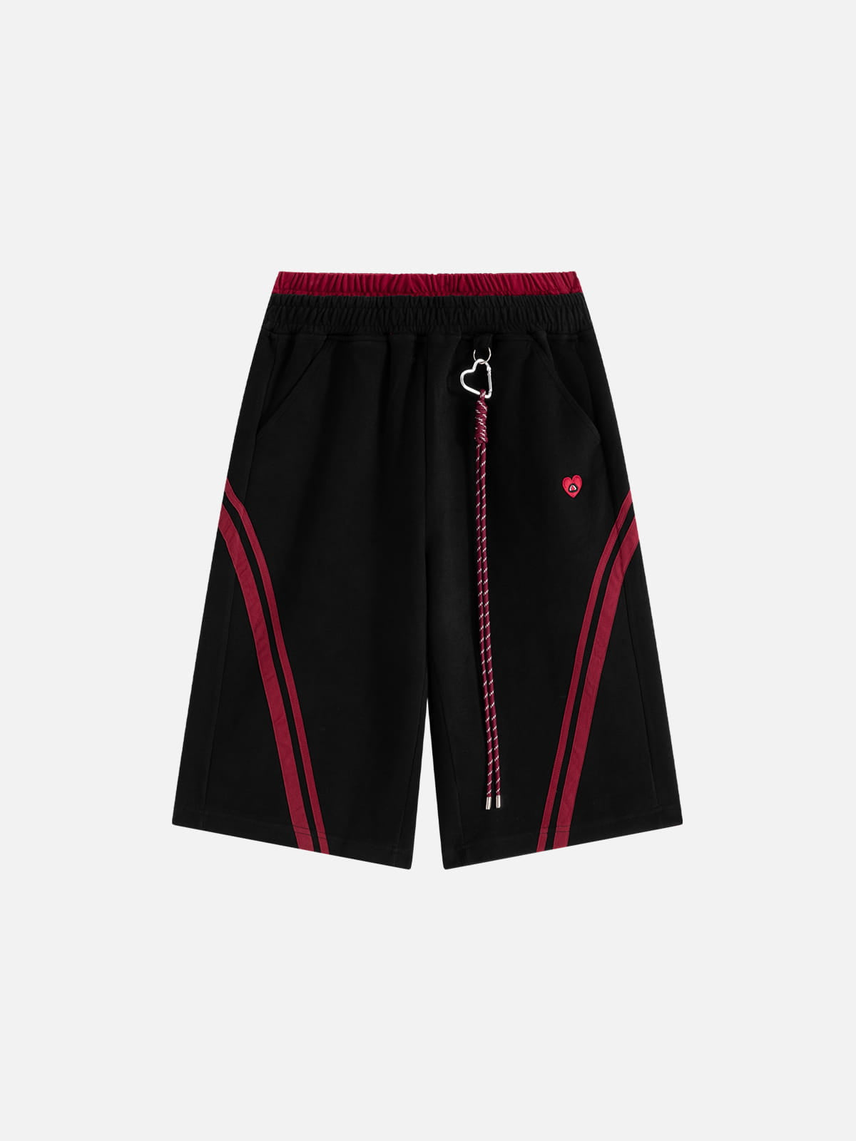 Stripe Longline Shorts Grey - Aelfric Eden