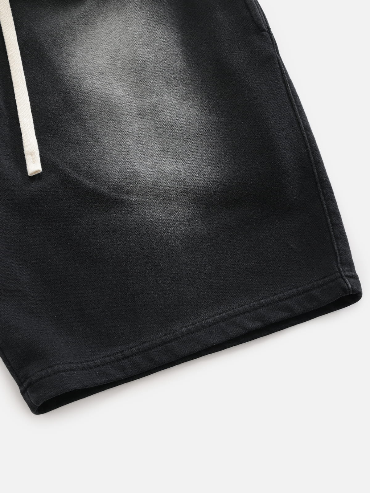 Gradient Drawstring Shorts Black - Aelfric Eden