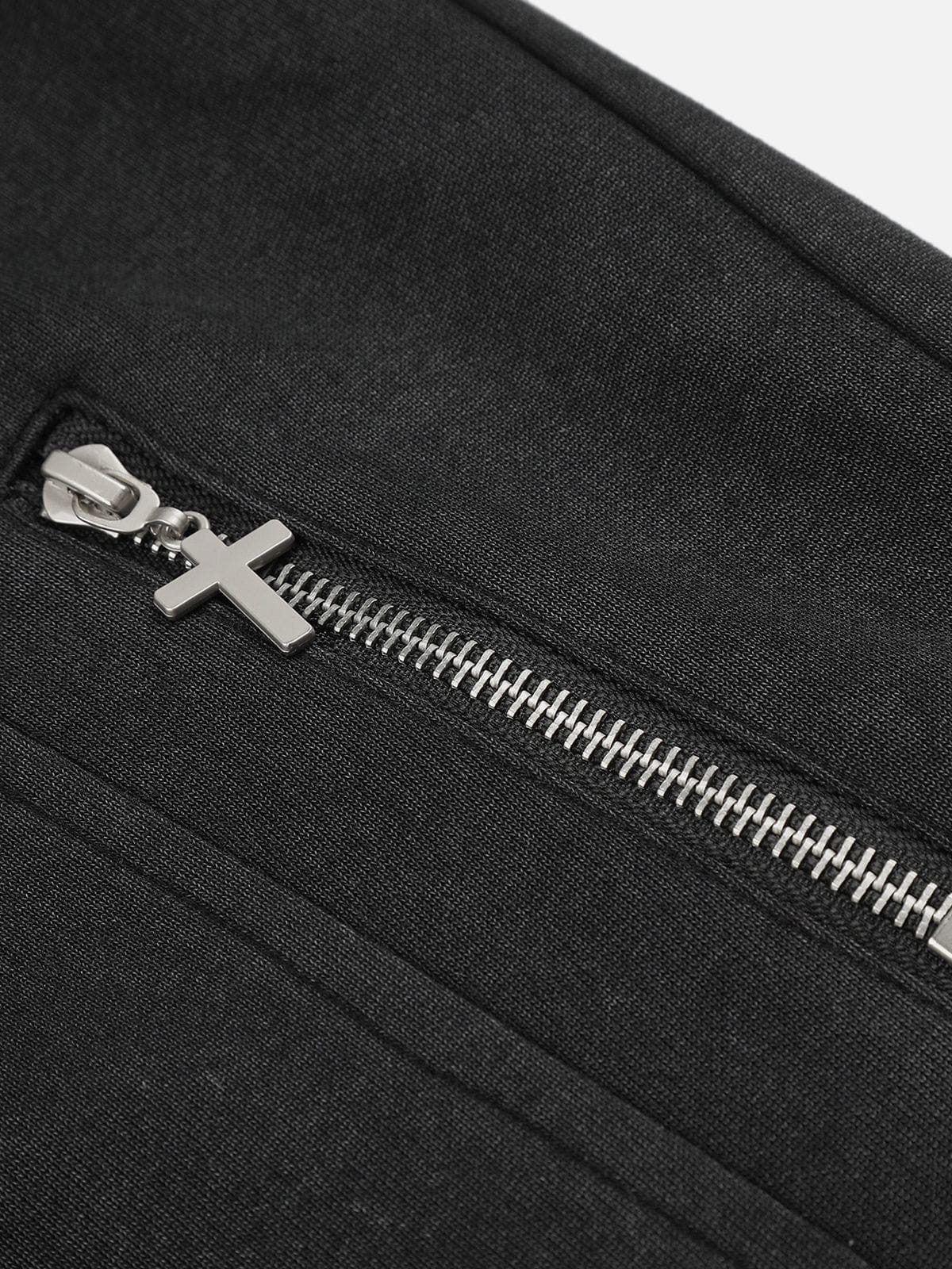 Stand Collar Jacket Black - Aelfric Eden