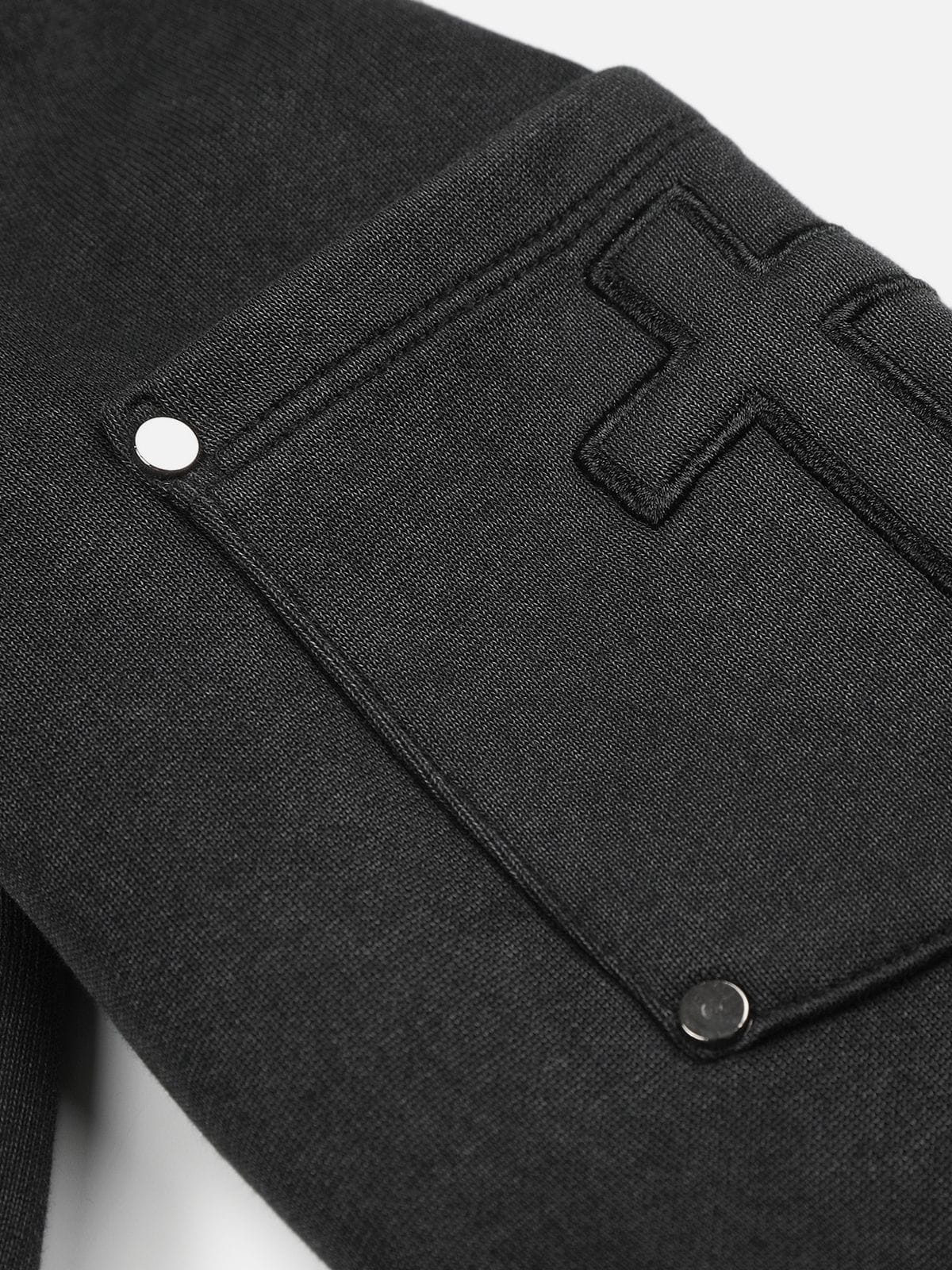 Stand Collar Jacket Black - Aelfric Eden