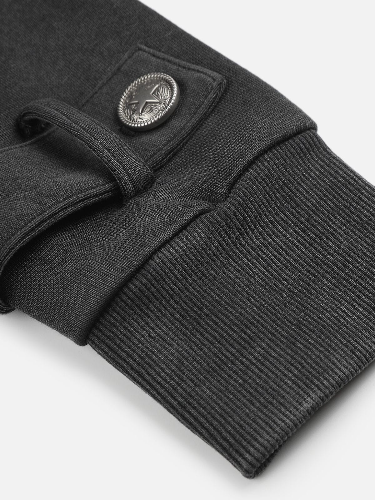 Stand Collar Jacket Black - Aelfric Eden