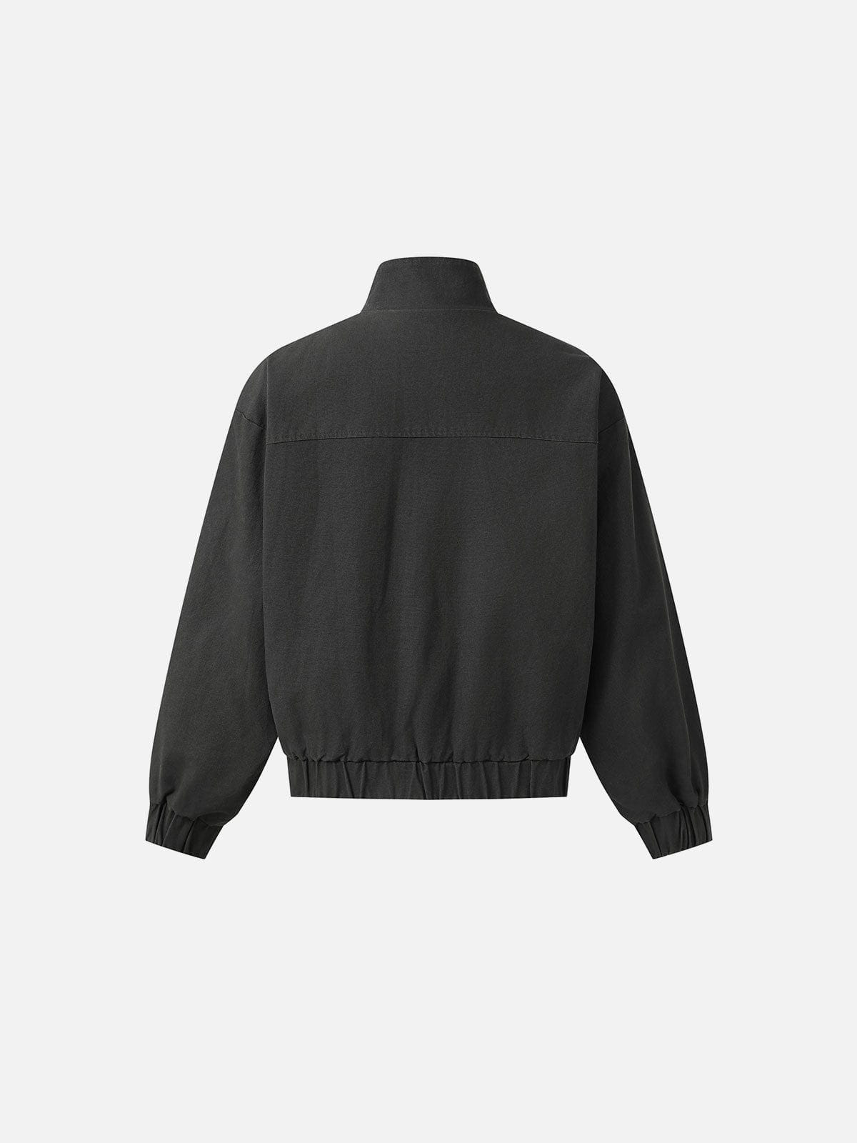 Boxy Fireman Clasp Jacket Grey - Aelfric Eden