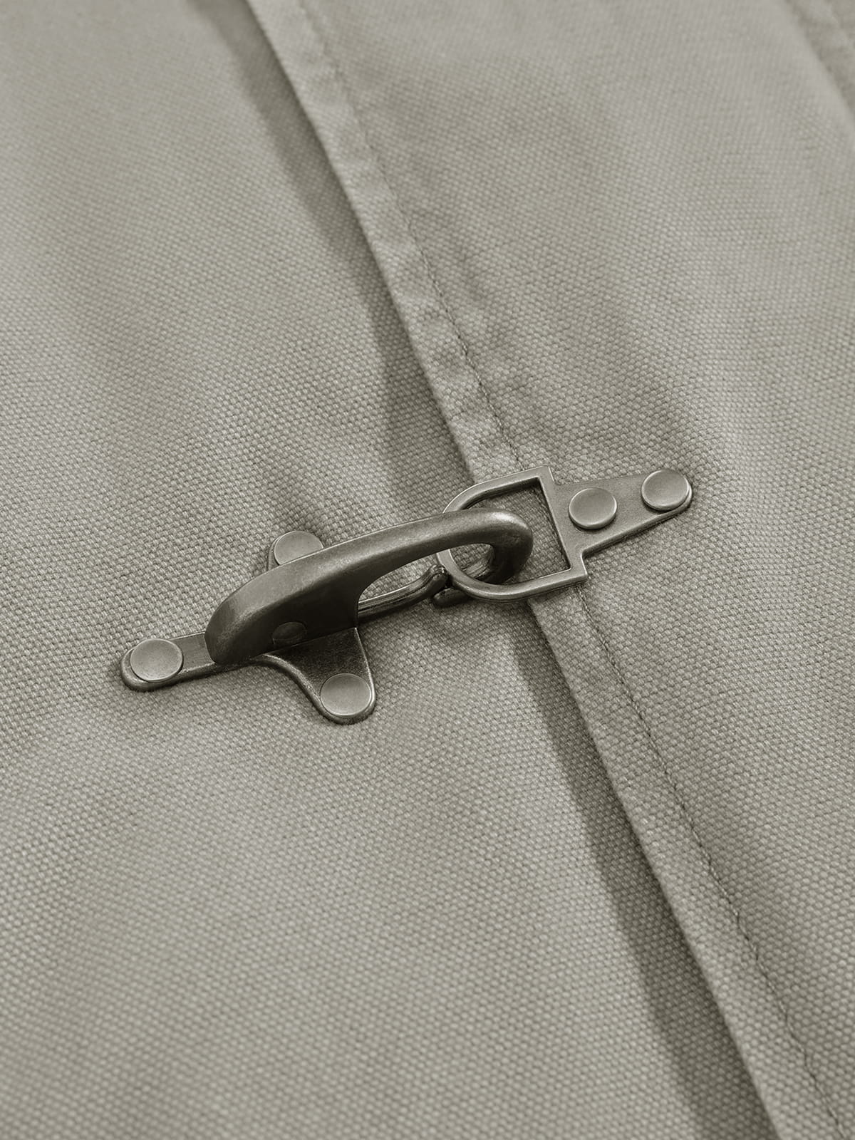 Fireman Clasp Washed Jacket Grey - Aelfric Eden