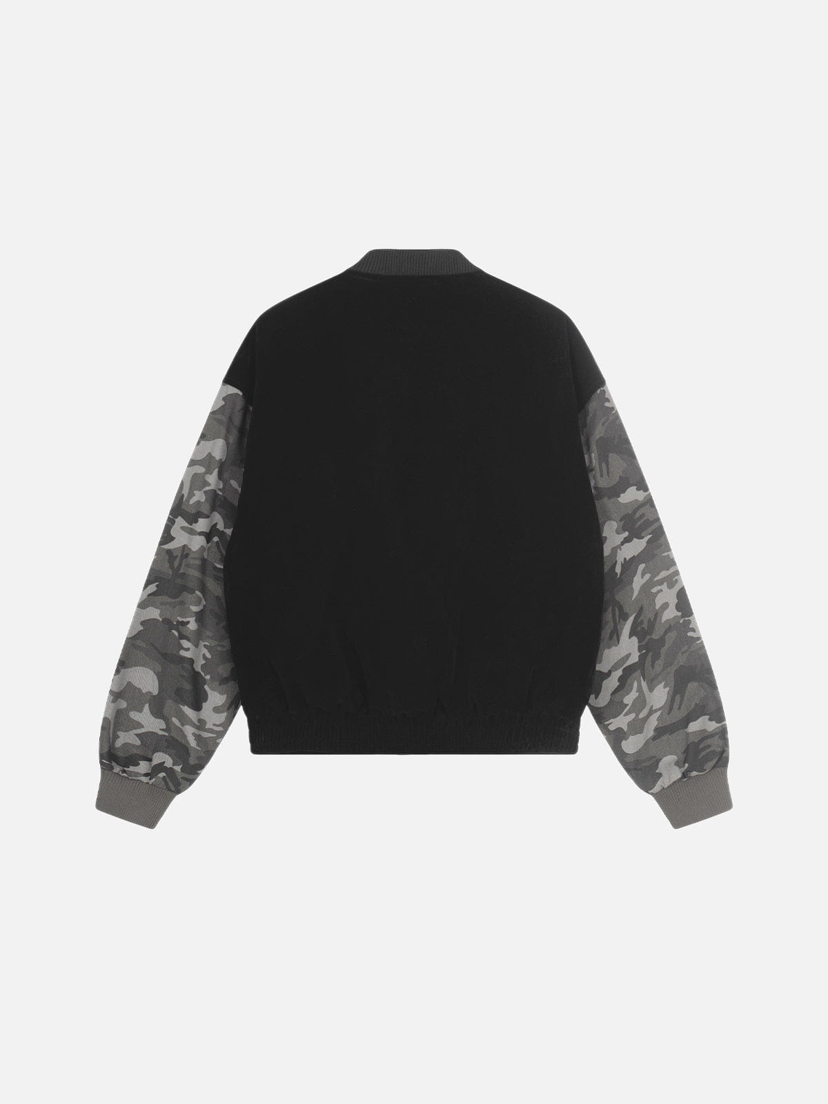 CAMO Studded Zip Up Jacket Black - Aelfric Eden