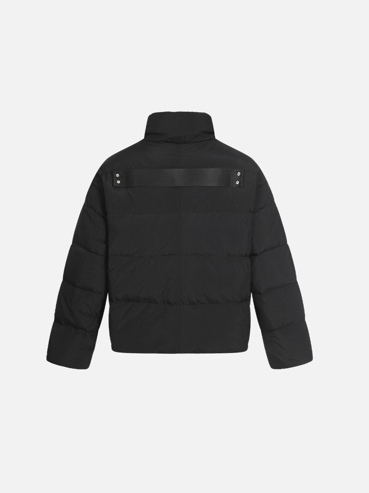 Asymmetric Zip Up Coat Black - Aelfric Eden