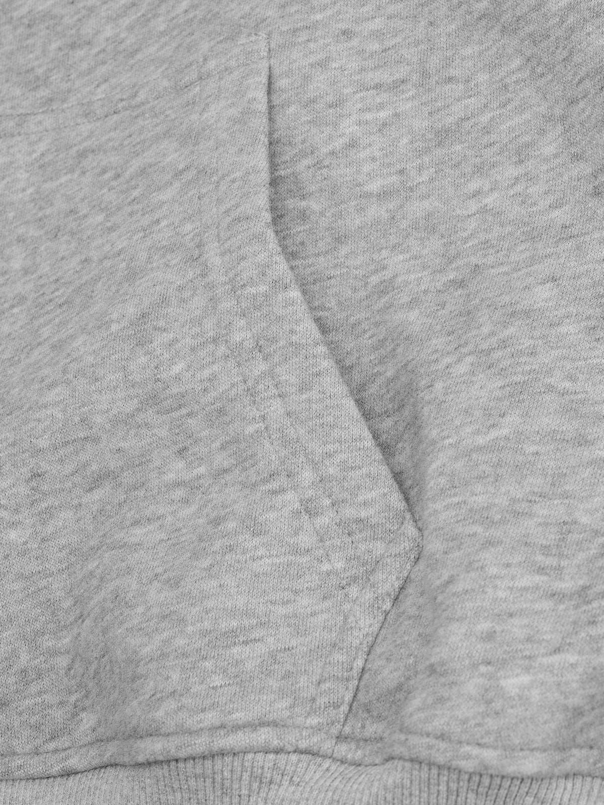 Boxy Panel Zip Up Hoodie Grey - Aelfric Eden