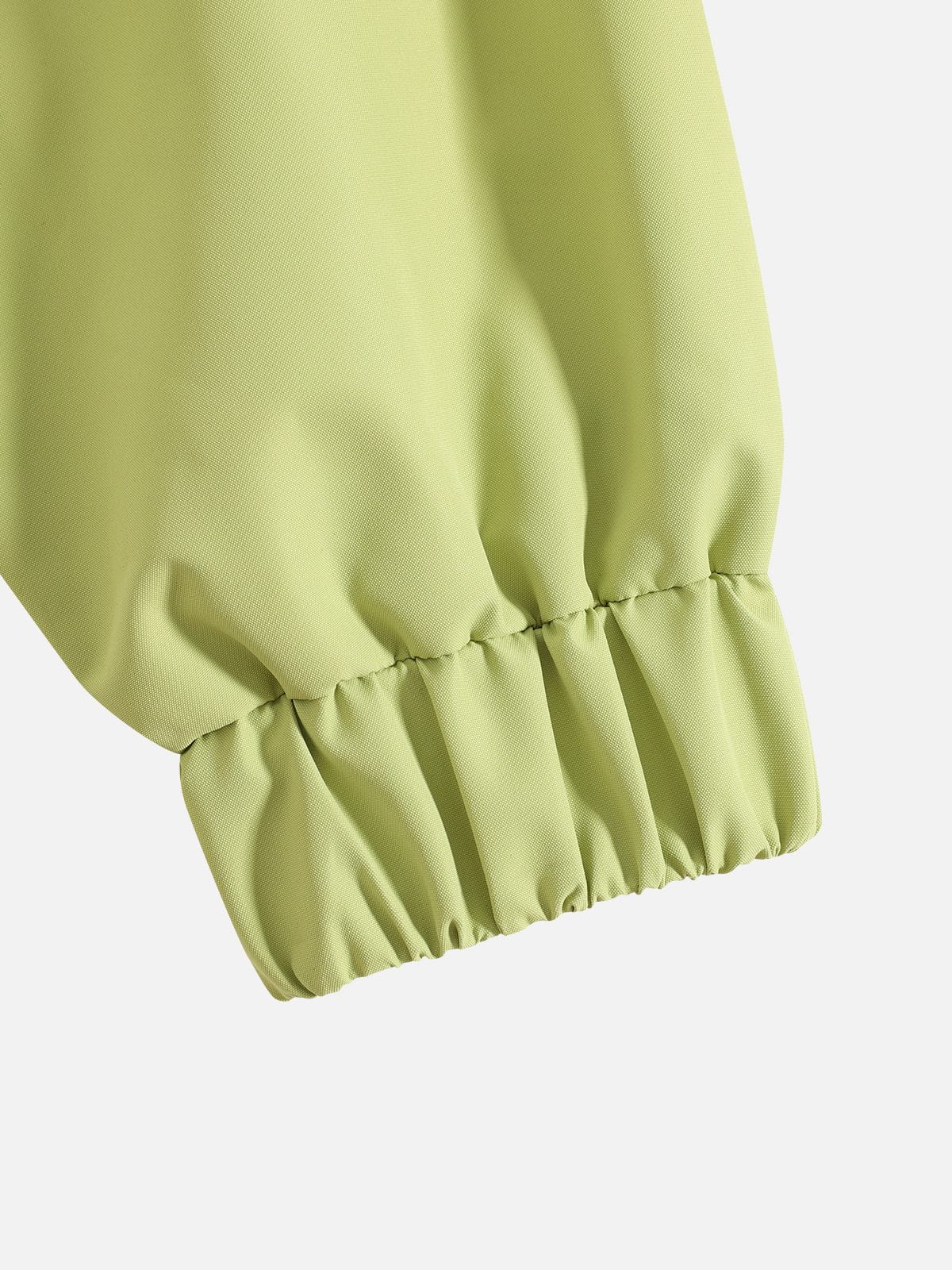 Boxy Diagonal Panel Jacket Green - Aelfric Eden