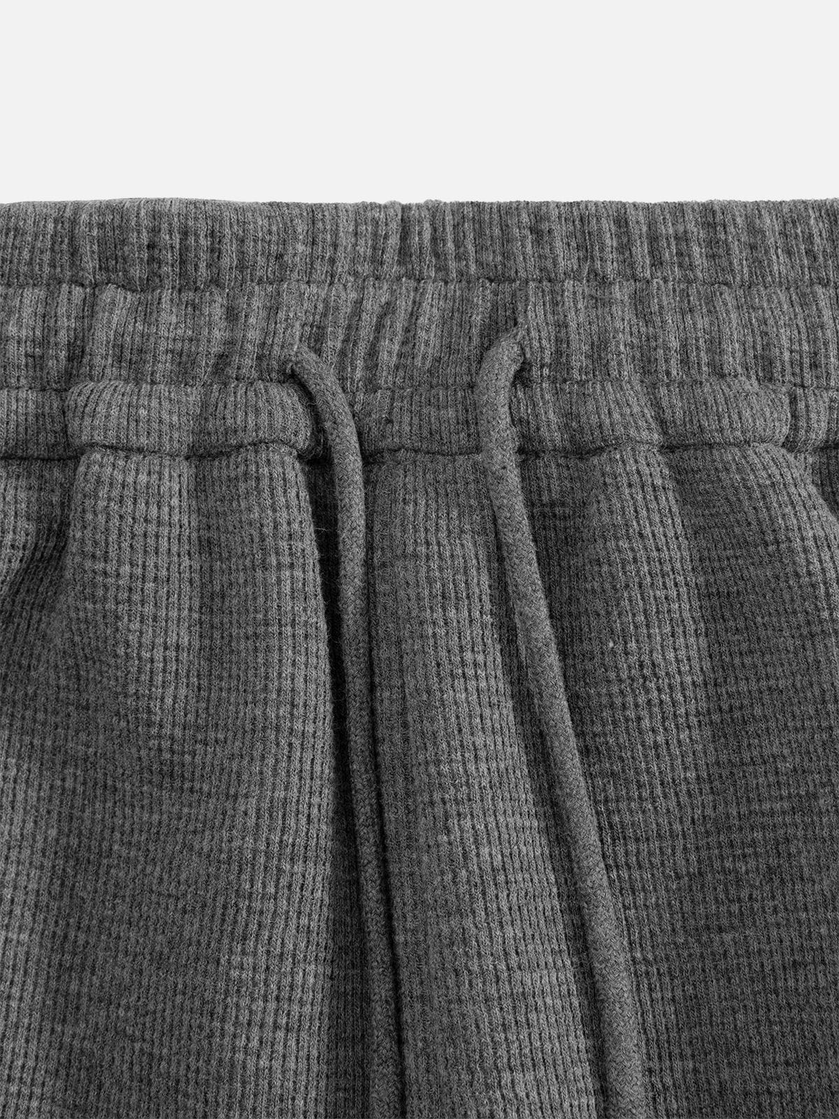 Studded Baggy Barrel Sweatpants Grey - Aelfric Eden