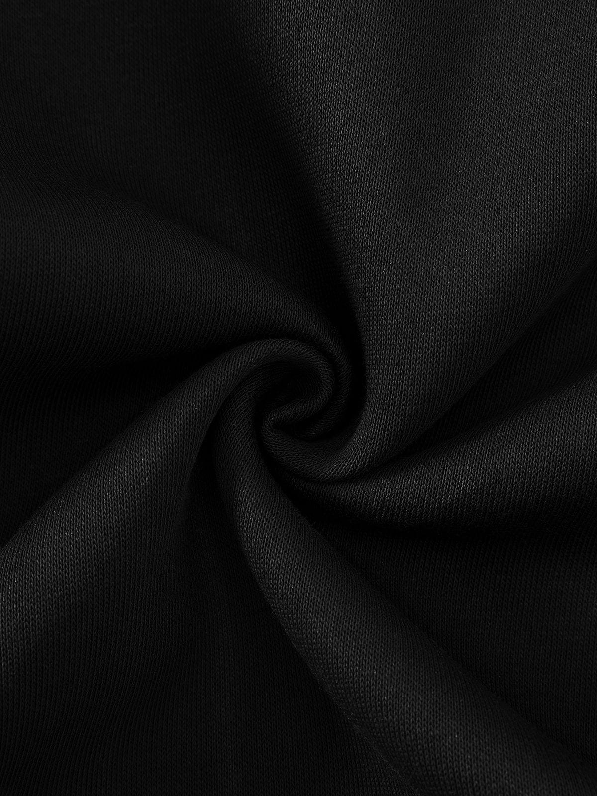 Pearl Zip Up Hoodie Black - Aelfric Eden