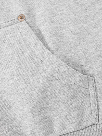 Off-The-Shoulder Sweatshirt Grey - Aelfric Eden