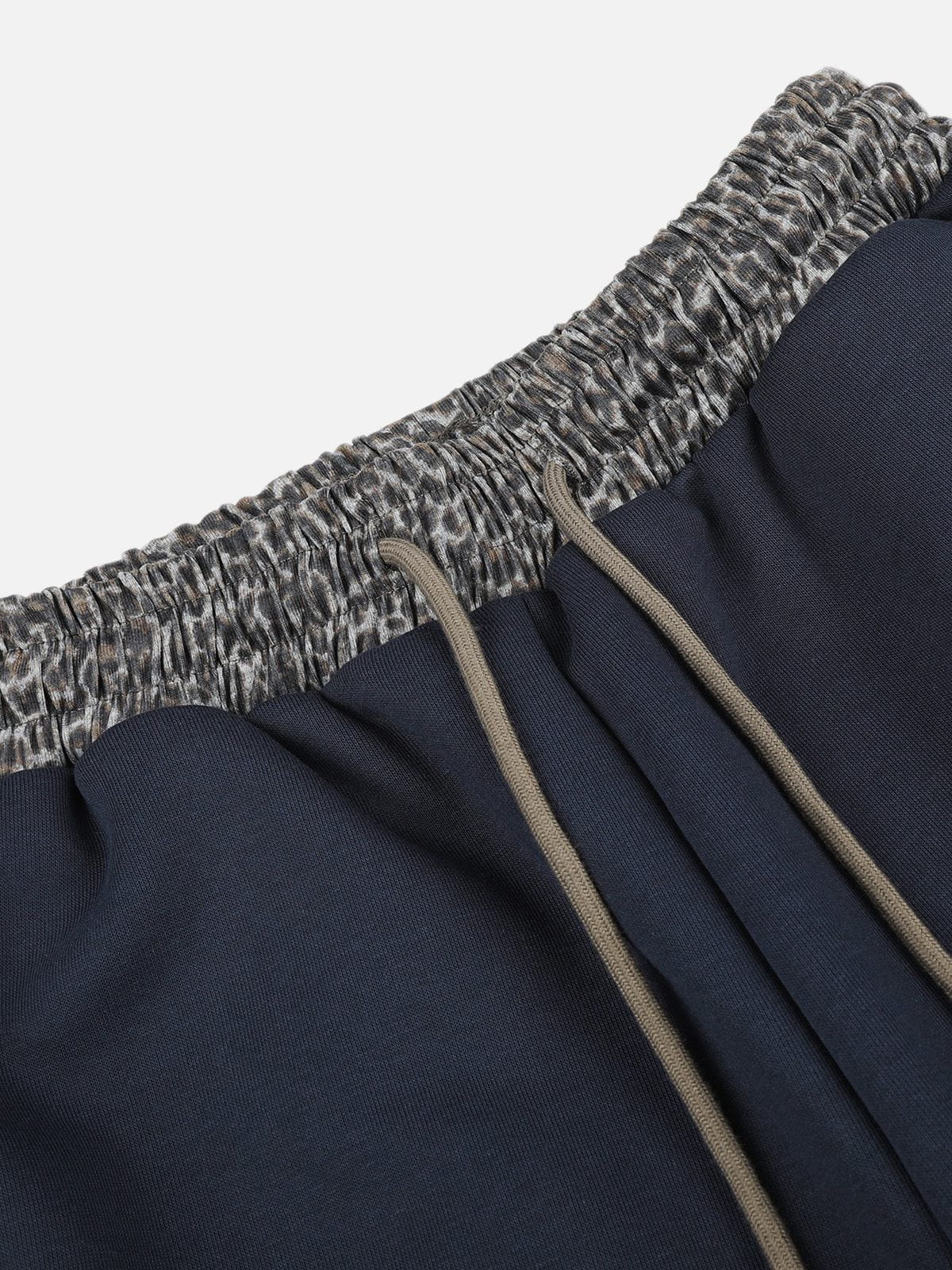[Pre-Order] Leopard Star Baggy Barrel Sweatpants Dark Blue - Aelfric Eden
