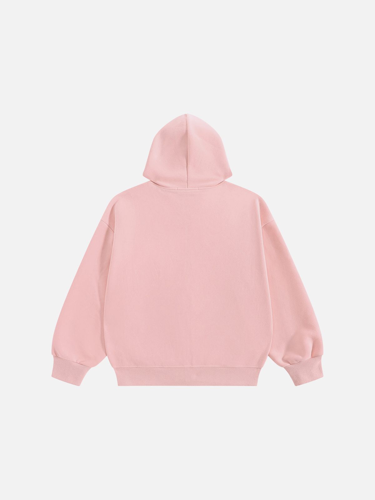 [Pre-Order] Star Patch Zip Up Hoodie Pink - Aelfric Eden