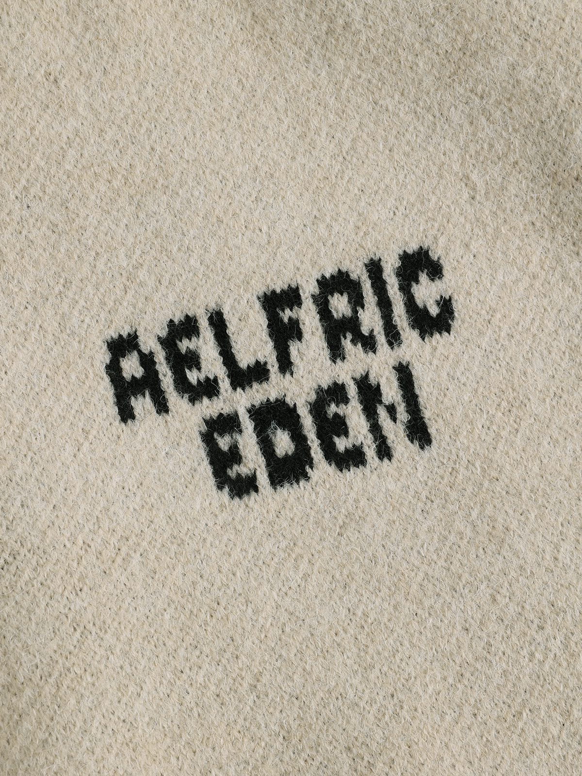 [Pre-Order] Dachshund Jacquard Knit Pants Apricot - Aelfric Eden