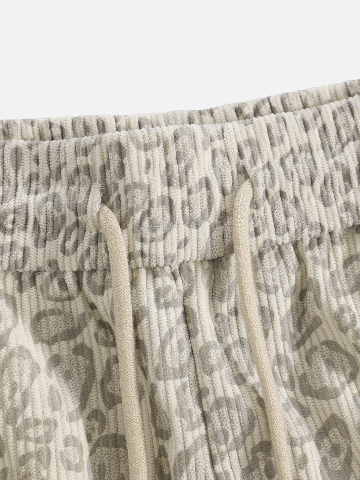 Leopard Texture Sweatpants Apricot - Aelfric Eden