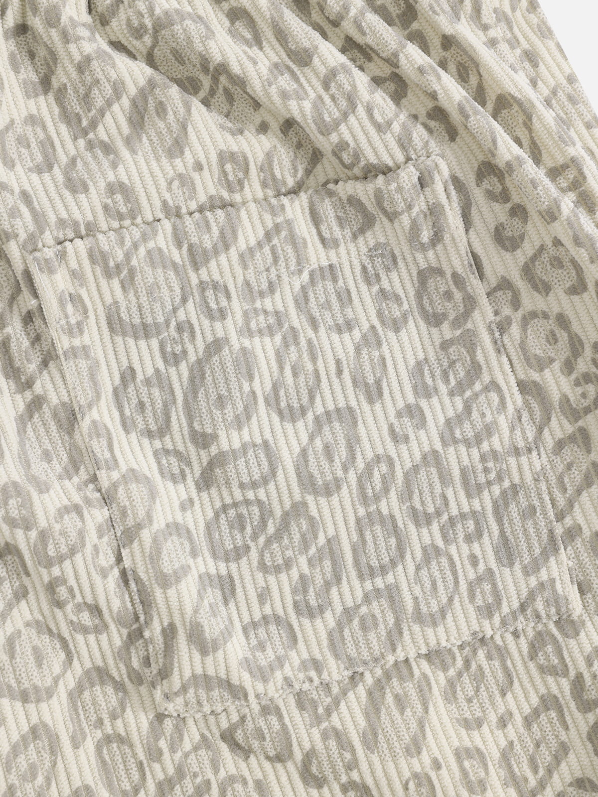 Leopard Texture Sweatpants Apricot - Aelfric Eden
