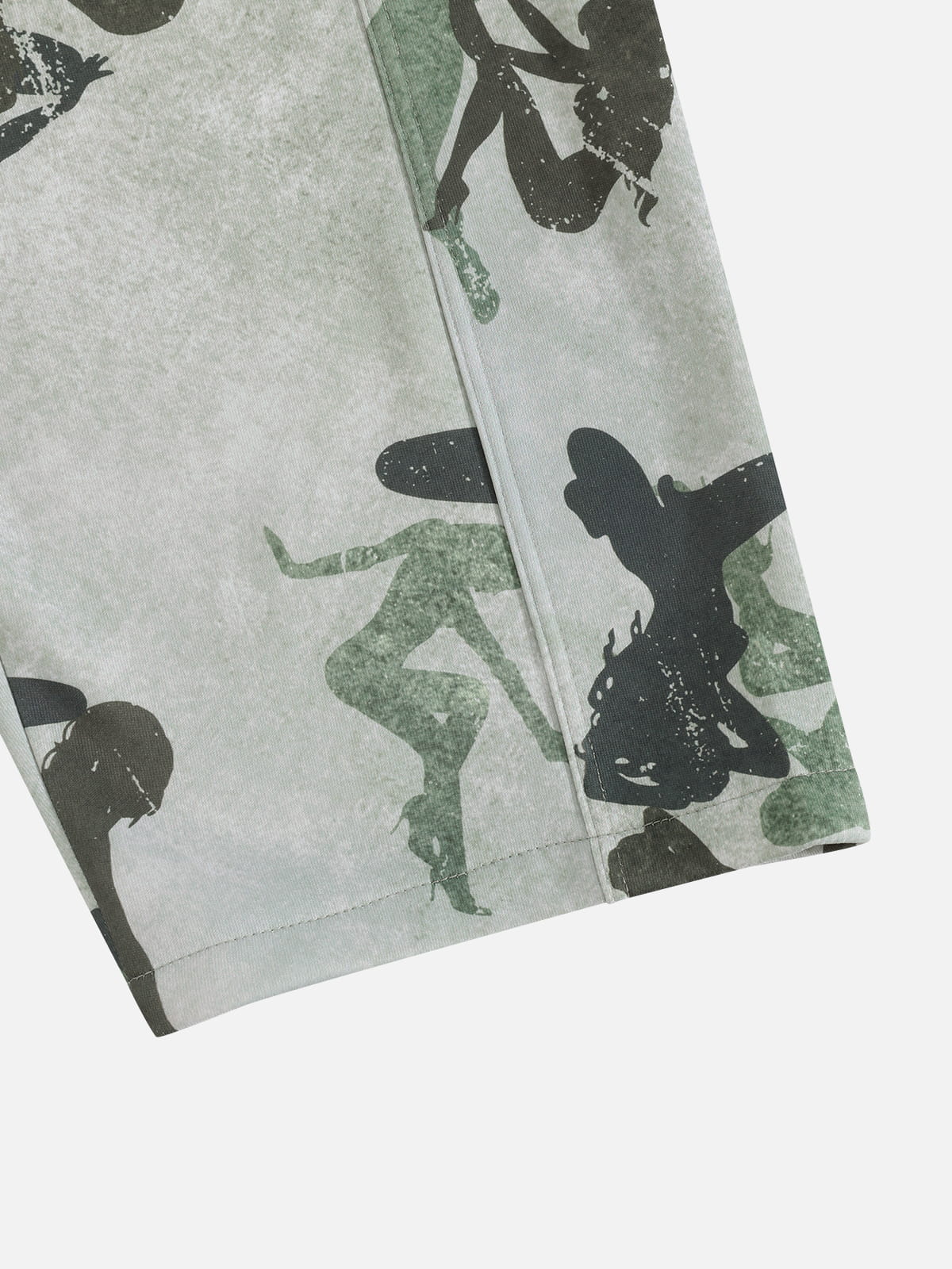 All-Over Print Baggy Sweatpants Grey - Aelfric Eden