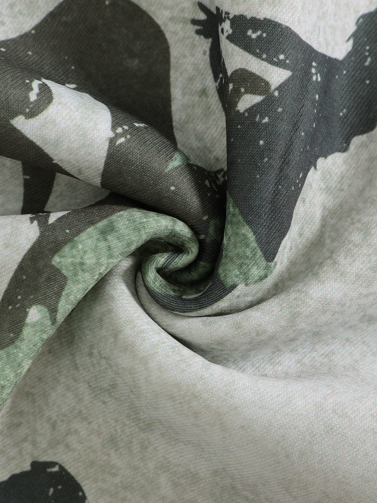 All-Over Print Baggy Sweatpants Grey - Aelfric Eden