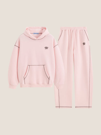 Soufflé Baggy Hoodie Set Blue - Aelfric Eden