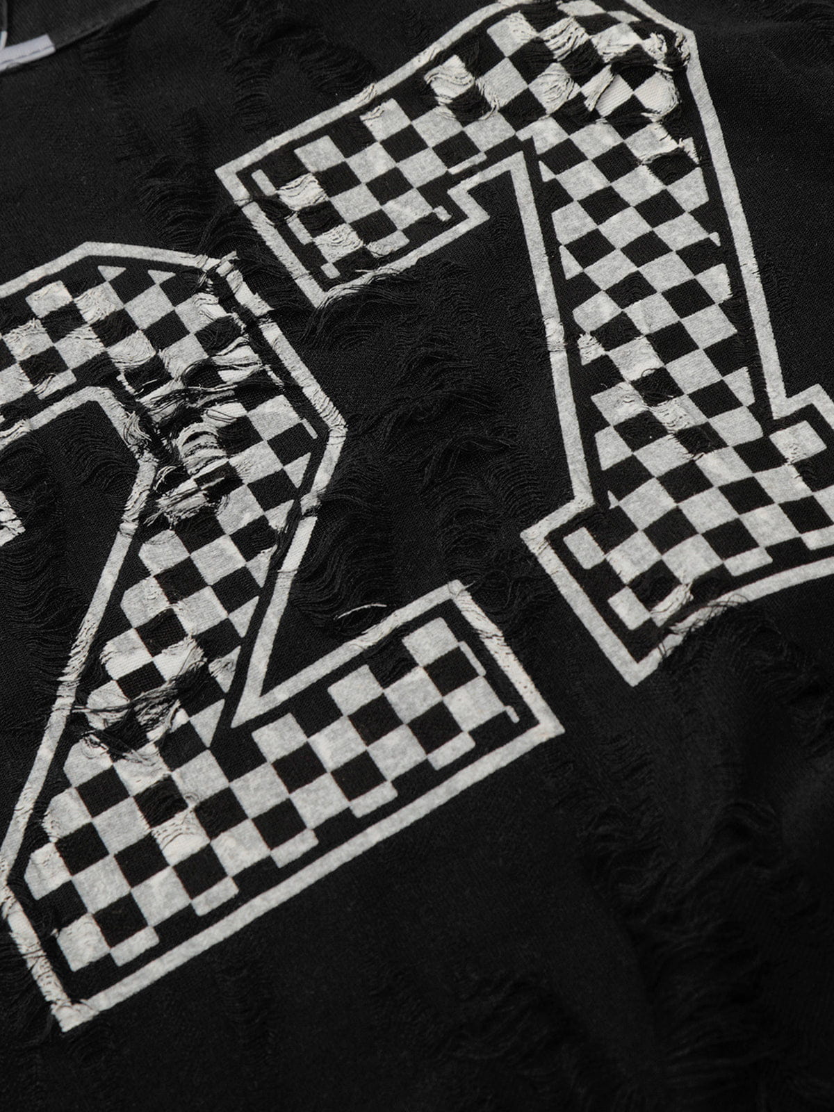 Checkerboard 27 Tank Top Black - Aelfric Eden