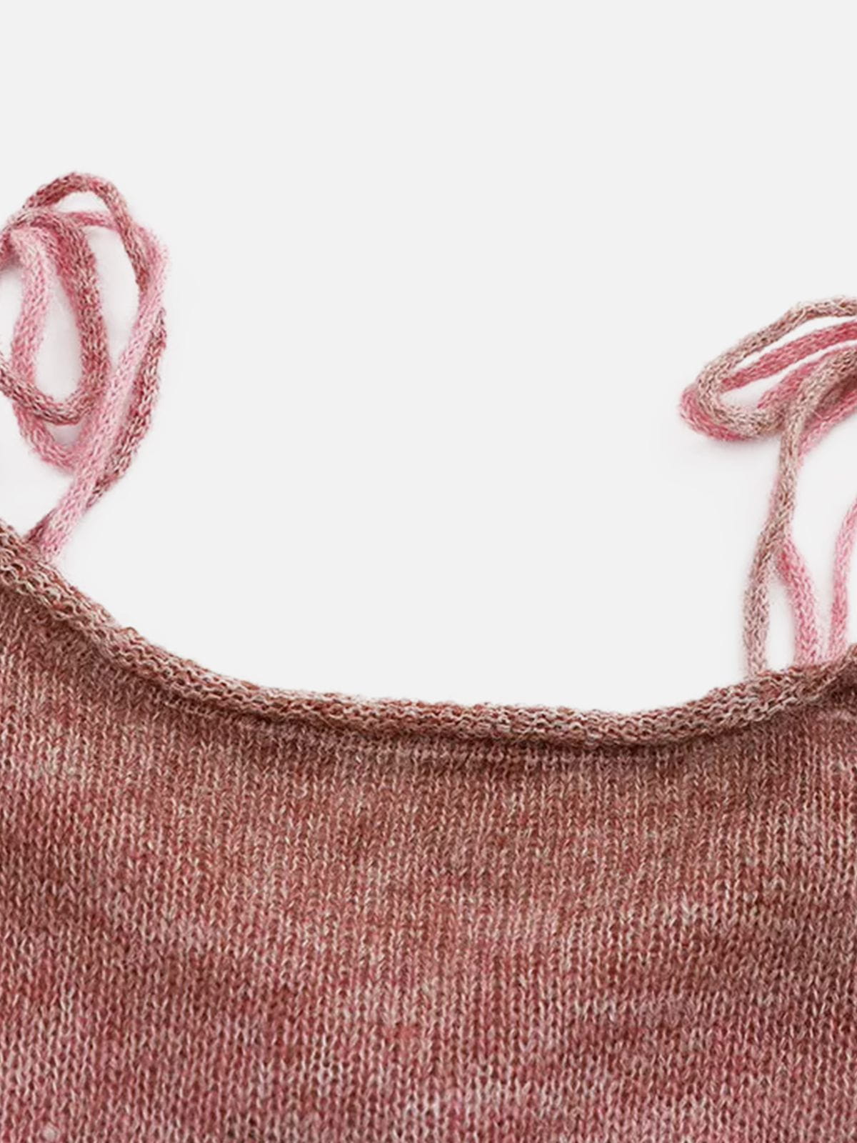 Gradient Off-The-Shoulder Sweater Pink - Aelfric Eden