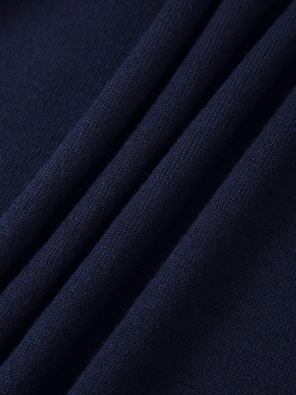 Layered Neck Sweater Dark Blue - Aelfric Eden