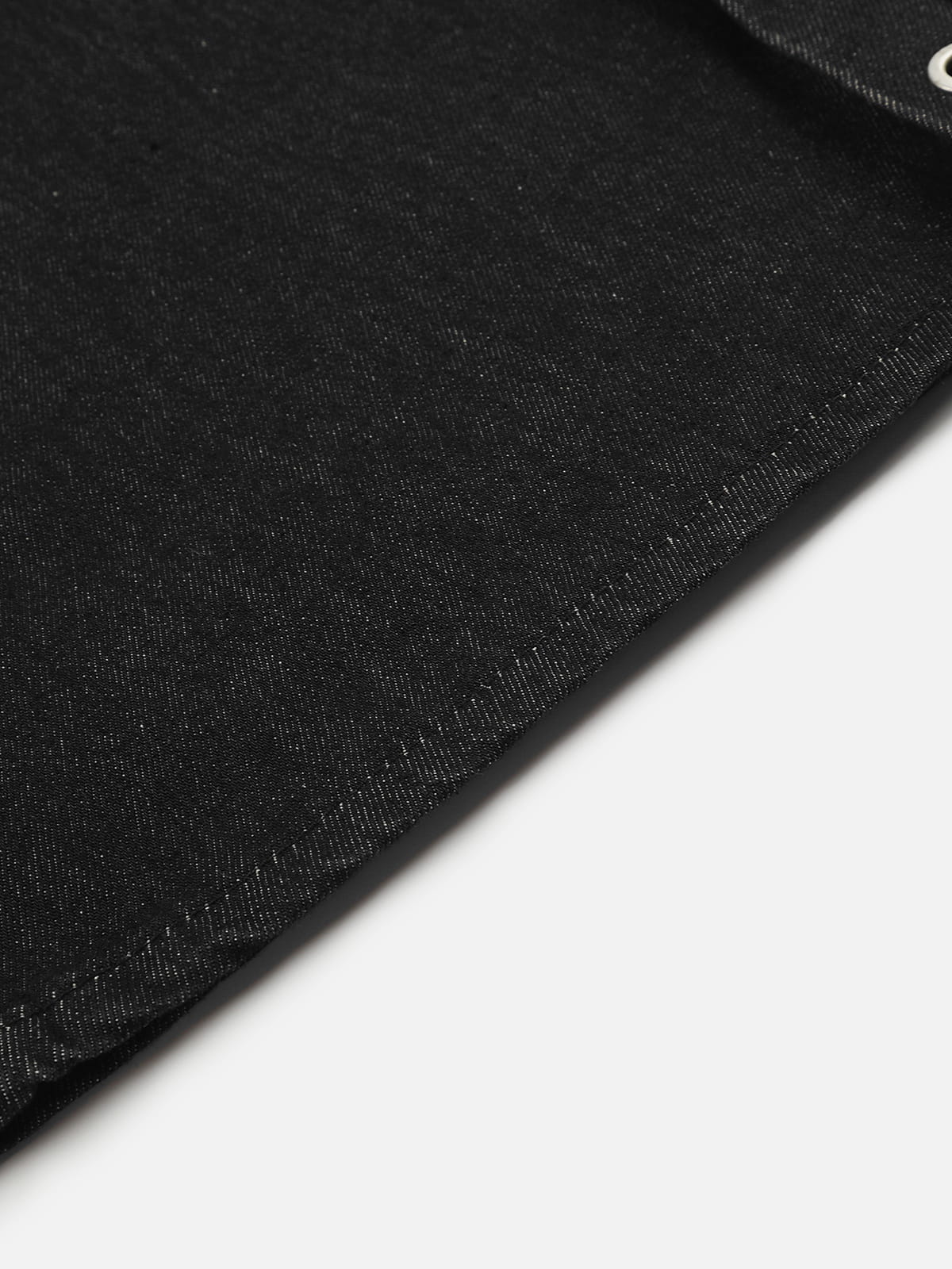 Grommet Baggy Barrel Jeans Black - Aelfric Eden