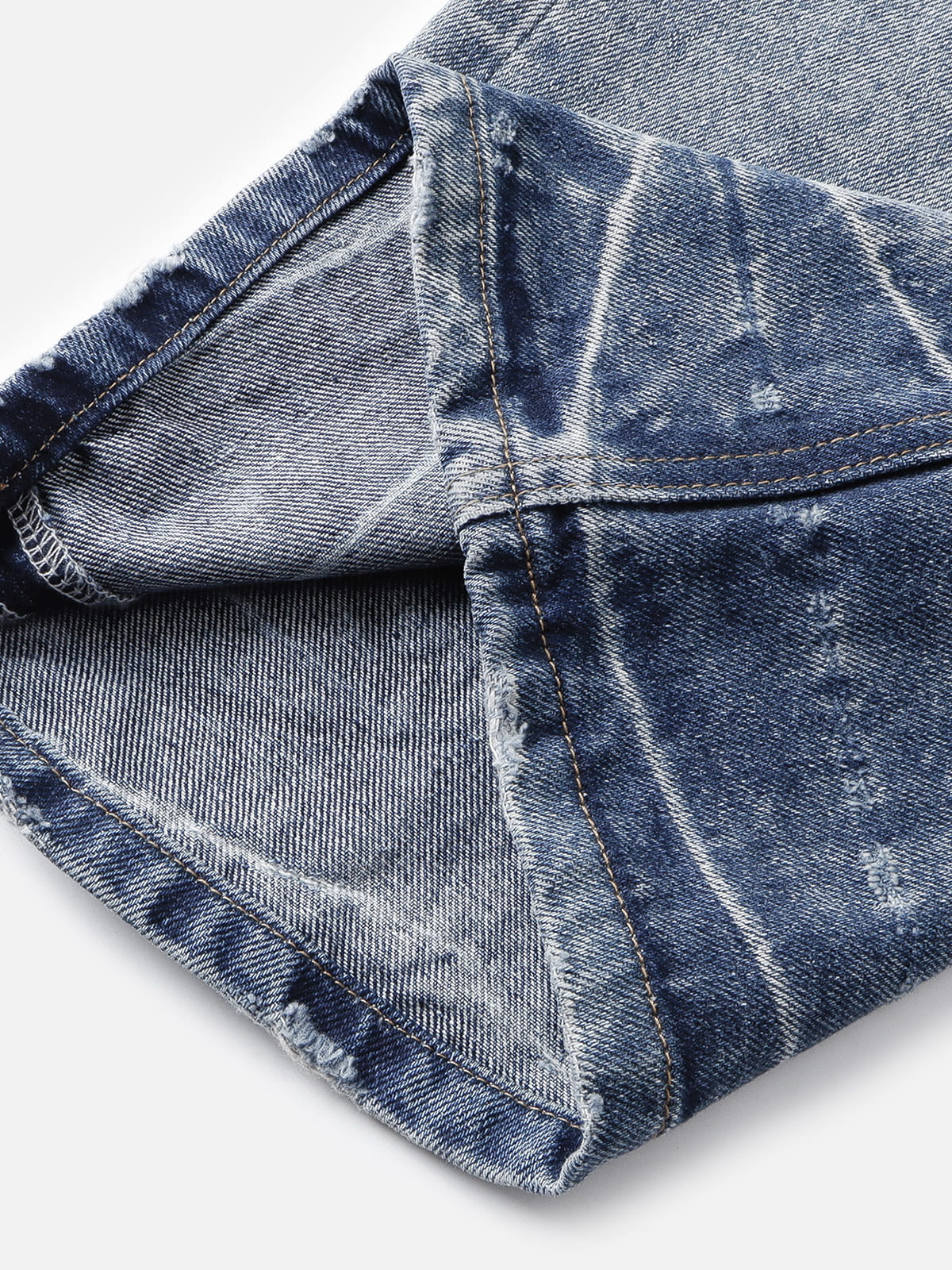 Washed Print Jeans Blue - Aelfric Eden