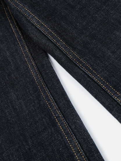 Button Pocket Jeans Dark Blue - Aelfric Eden