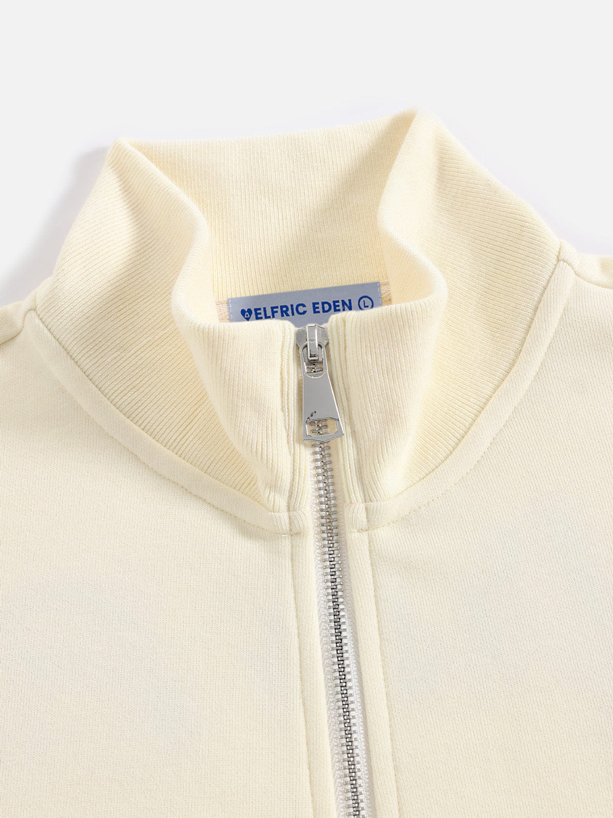 Cherry Graphic Boxy Zip Up Sweatshirt Apricot - Aelfric Eden