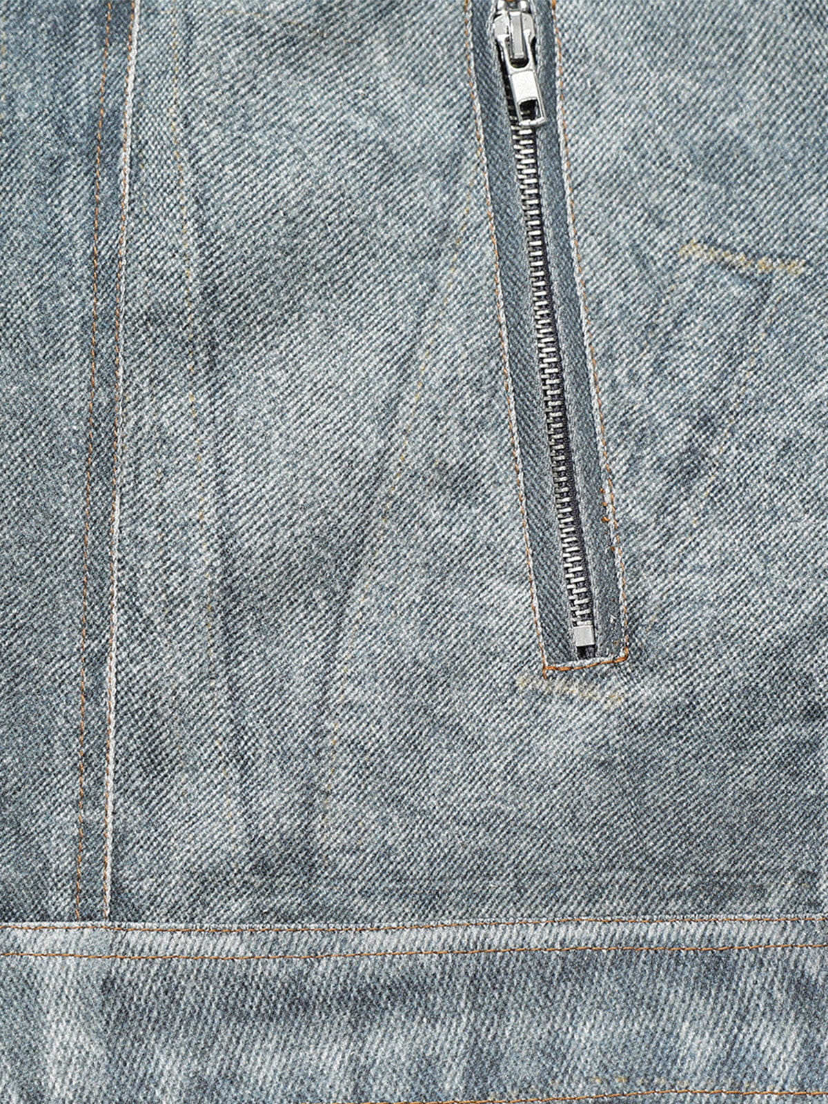 Denim Pattern Jacket Blue - Aelfric Eden