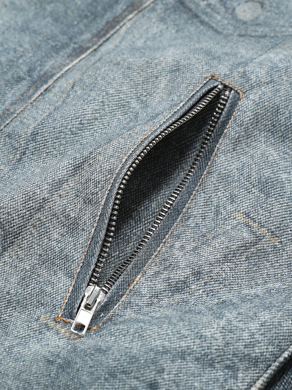 Denim Pattern Jacket Blue - Aelfric Eden