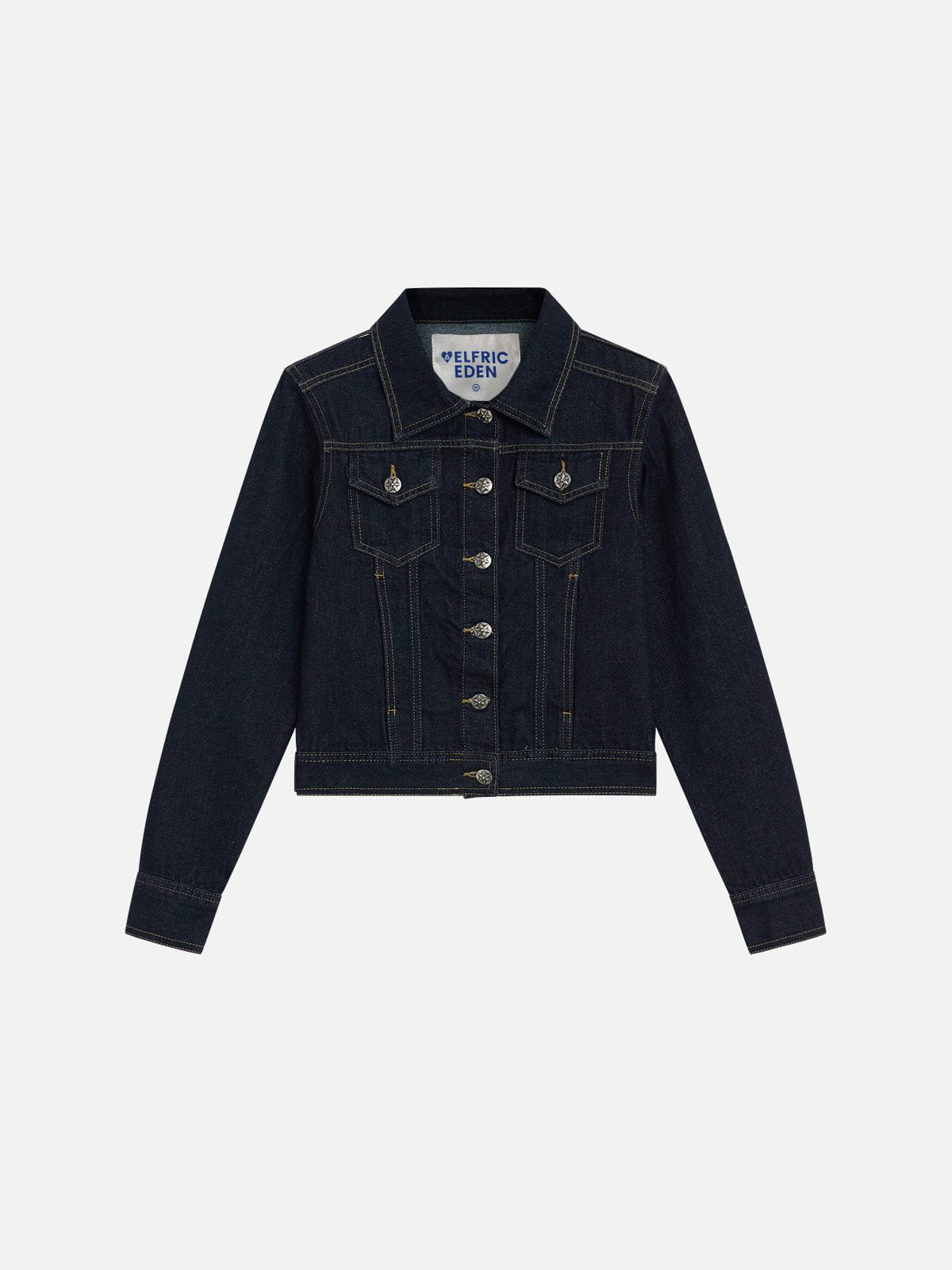 Raw Denim Jacket Blue - Aelfric Eden