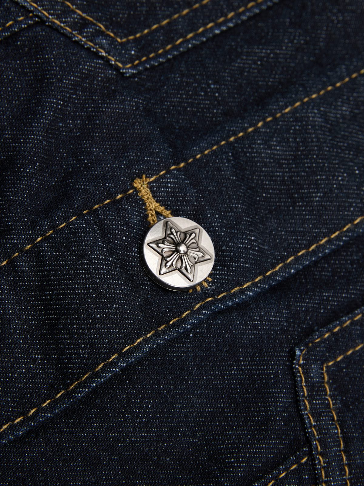 Raw Denim Jacket Blue - Aelfric Eden