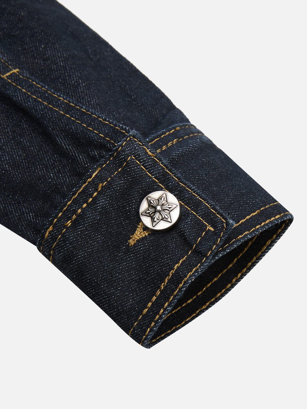 Raw Denim Jacket Blue - Aelfric Eden