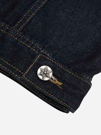 Raw Denim Jacket Blue - Aelfric Eden
