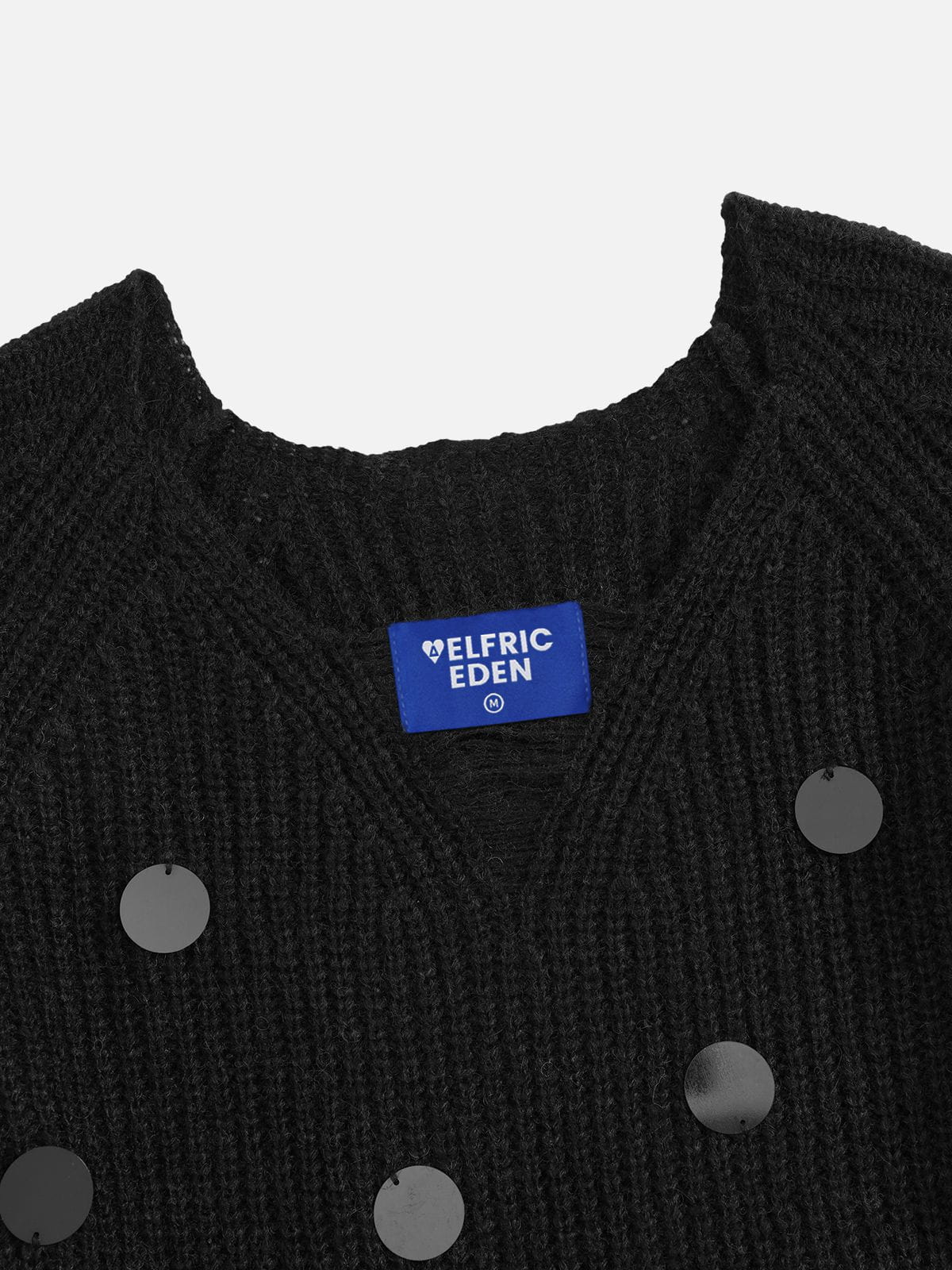 Sequin Sweater Black - Aelfric Eden